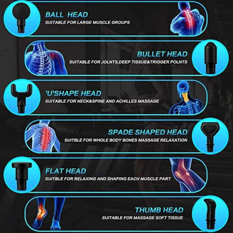 Bədən üçün massajor masaj_666, qara Bədən üçün massajor masaj_666, qara