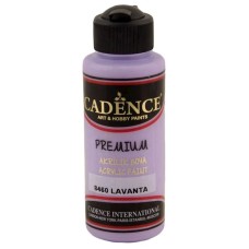 Akril boya Cadence Premium Acrylic Paint 8460 Lavender, lavanda rəngi, 120 ml