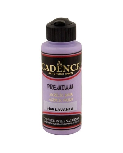 Akril boya Cadence Premium Acrylic Paint 8460 Lavender, lavanda rəngi, 120 ml