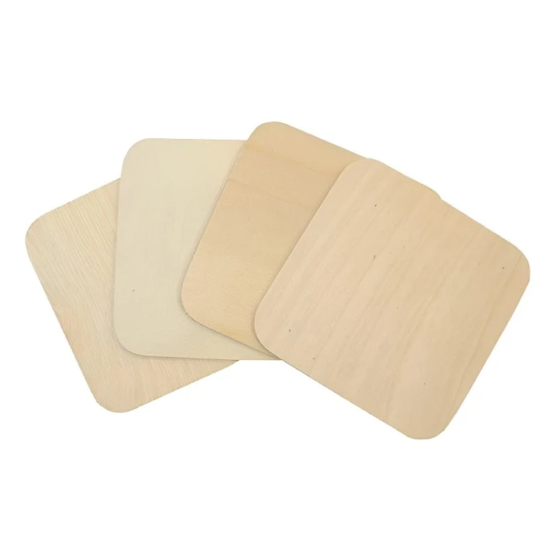 Набор заготовок Rosa Talent Подставка под чашку, 17x17 см, фанера, 4 шт Набор заготовок Rosa Talent Подставка под чашку, 17x17 см, фанера, 4 шт