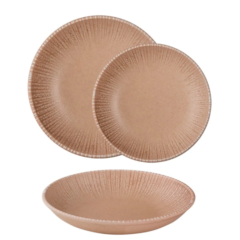 Тарелка глубокая ID-Fine Adel Valle, фарфор, 770 мл, 22 см