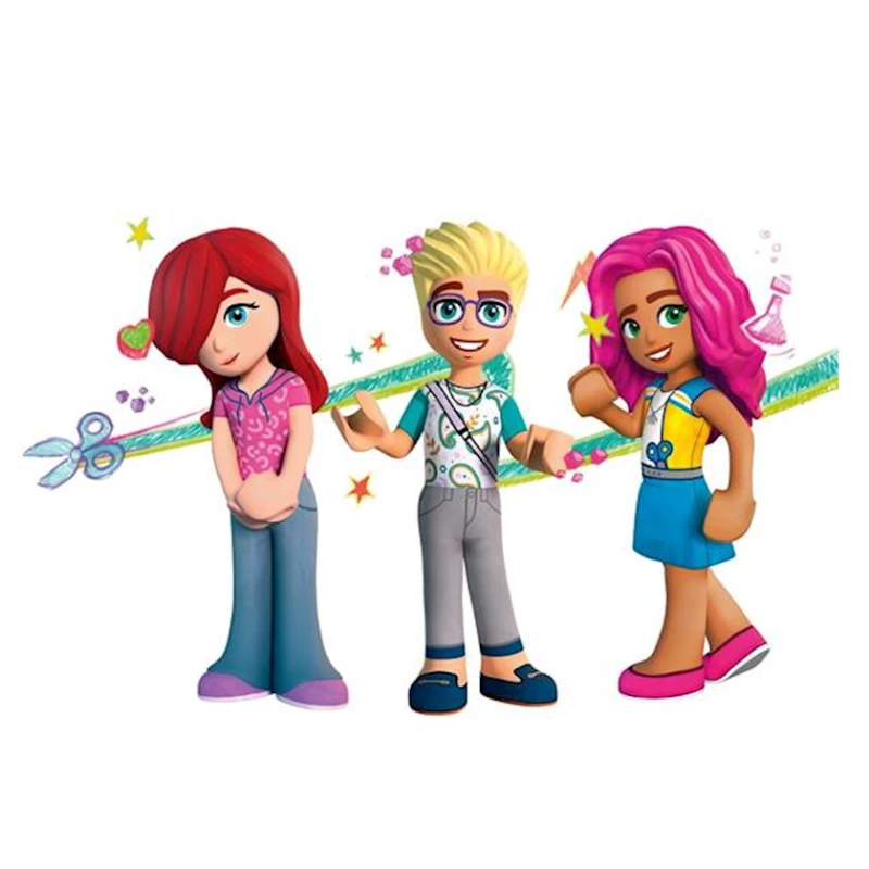 Конструктор LEGO Friends Парикмахерская 41743, 6+ лет, 401 элемент