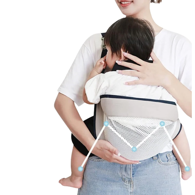 Slinq baby_slingc, pambıq, boz, 0+ yaş