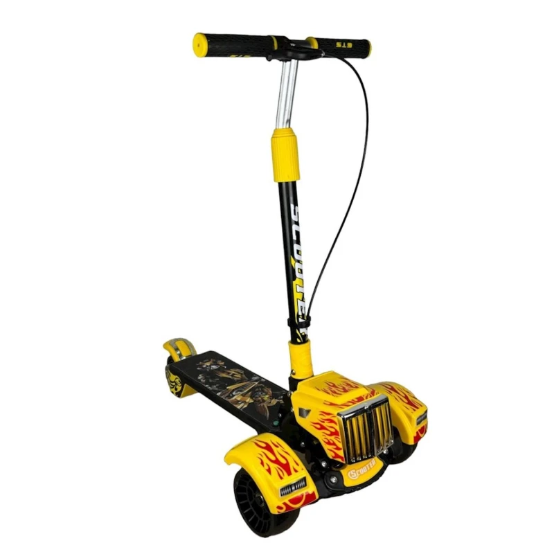Uşaqlar üçün samokat SKTQ17A, sarı