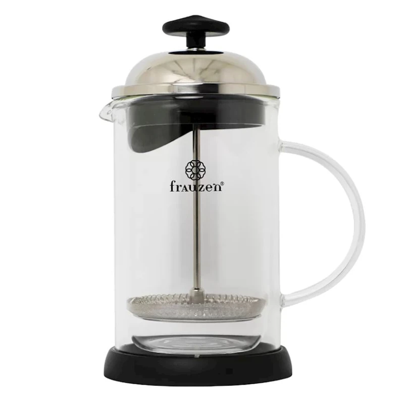 Френч-пресс Frauzen FR-7835, стекло, прозрачный, 600 мл