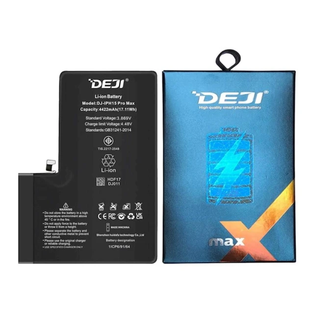 Аккумулятор Deji DJ-IPH15 Pro Max для смартфона iPhone 15 Pro Max - 4422 mAh (A3121)