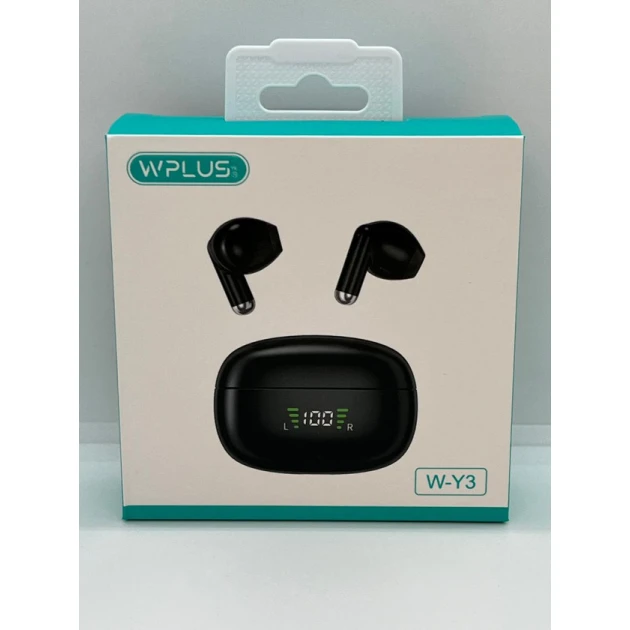 Беспроводные наушники Wplus W-Y3 Black