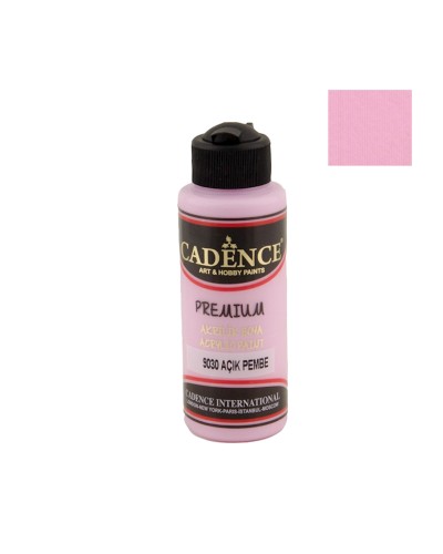 Akril boya Cadence Premium Acrylic Paint 9030 Light Pink, açıq çəhrayı, 120 ml
