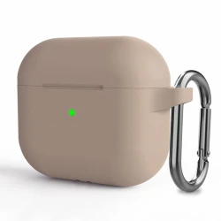 Чехол для наушников Airpods 3 Silicone Case для Apple AirPods 3 Pink Sand
