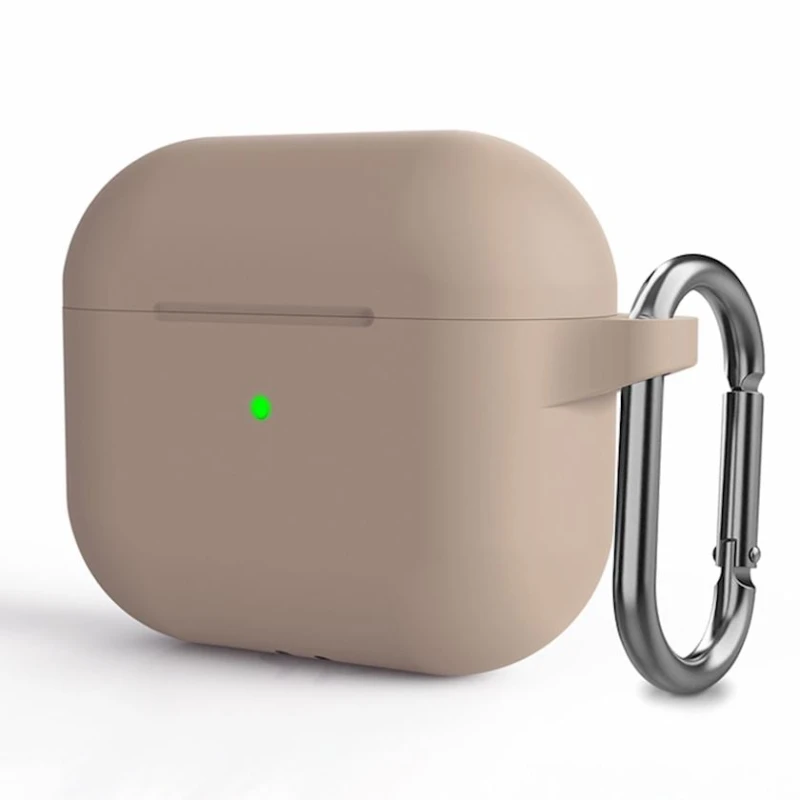 Чехол для наушников Airpods 3 Silicone Case для Apple AirPods 3 Pink Sand