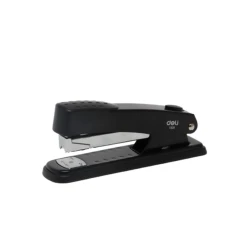 Степлер Deli 328, металл/пластик, черный