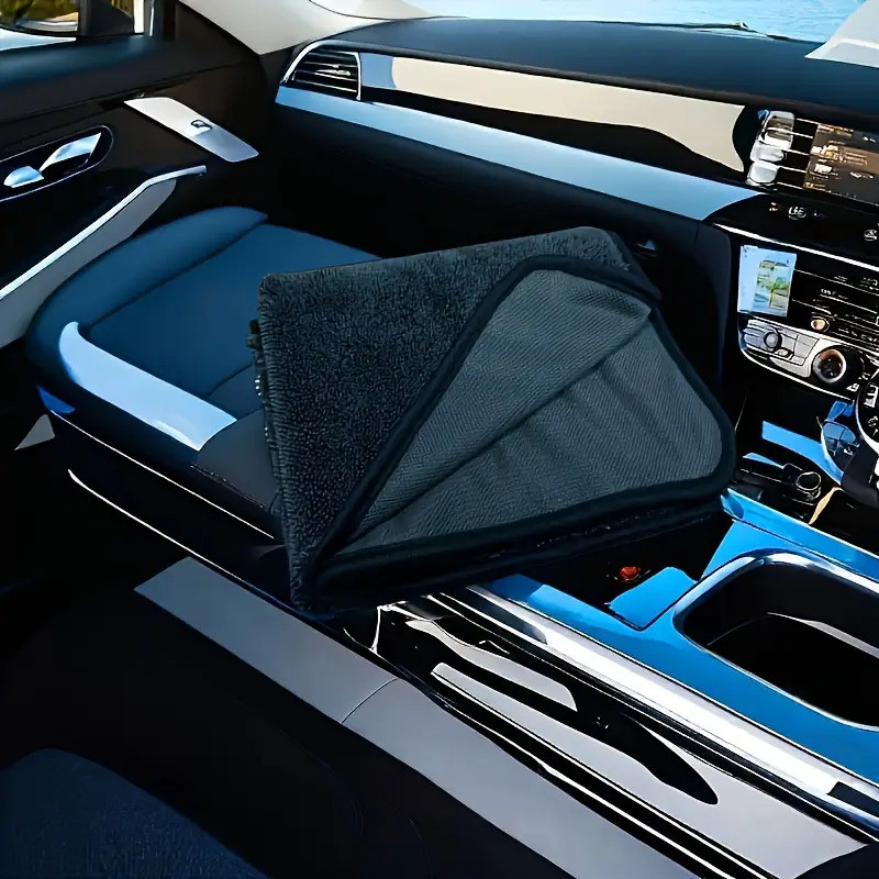 XL Mikrofiber Avtomobil Quruducu Dəsmal - Ultra Kompakt, Yüksək Soruculuq, 600 GSM, Burulmuş Halqa Dizaynı, Tərəfsiz Detallar üçün - 1 Paket 40X60 XL Mikrofiber Avtomobil Quruducu Dəsmal - Ultra Kompakt, Yüksək Soruculuq, 600 GSM, Burulmuş Halqa Dizaynı, Tərəfsiz Detallar üçün - 1 Paket 40X60