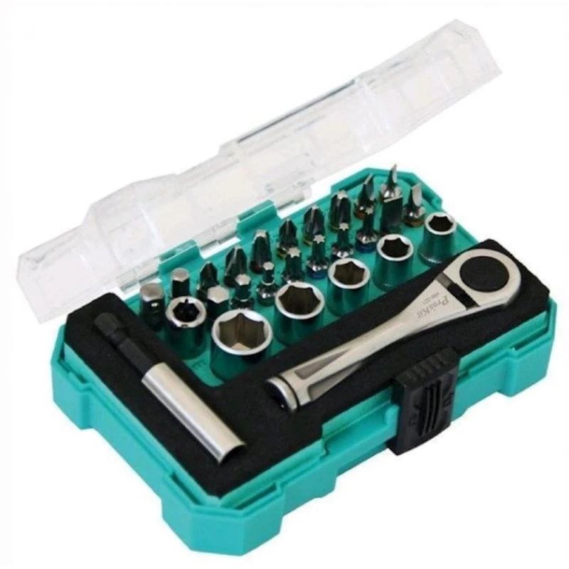 Набор головок и бит Pro'sKit SD-2318M сменных с держателем