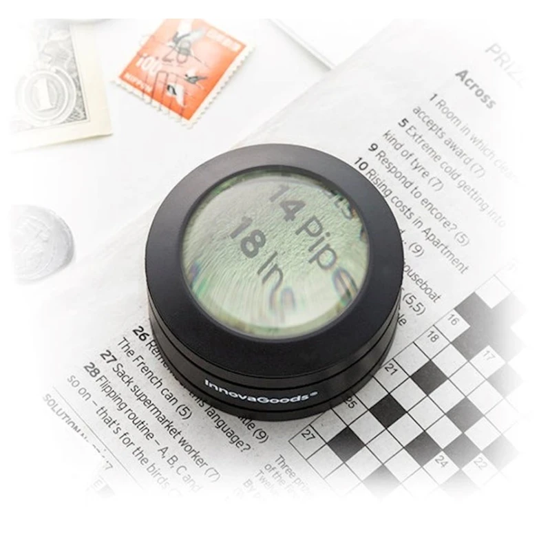 Lupa InnovaGoods Pocket Magnifying Glass with LED Magle