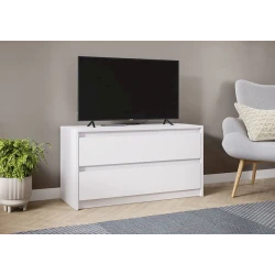 Тумба под ТВ Letta 3563 TV3, 54x40x100 см, ЛДСП, белый