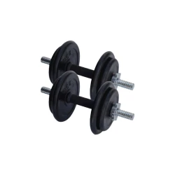 Rezin qantel dəsti TA sport 10 kq 1710, 5 x 5 kq, 2 əd