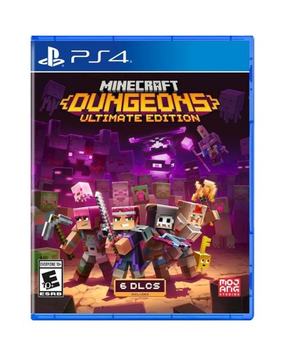 Oyun Minecraft Dungeons Ultimate Edition PS4 (5060760884864)