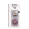 Набор пустышек BIBS Colour Symmetrical Fossil Grey/Mauve, 6-18 мес, 2 шт Набор пустышек BIBS Colour Symmetrical Fossil Grey/Mauve, 6-18 мес, 2 шт
