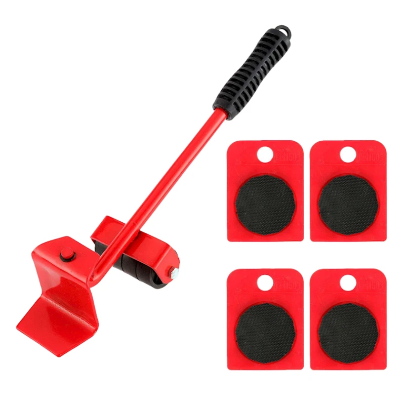 Портативный мебельный подъемник, 4 колеса, металл