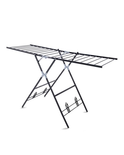 Paltar üçün quruducu Perilla 57005, metal, qara, 19 m