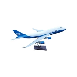 Коллекционная фигурка Aircraft Boyuk Silkway Boeing 747 F35-ag-148, пластик, белый, 46х44х23 см