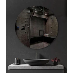 Настенное зеркало, простое, круглое, 60 см Настенное зеркало, простое, круглое, 60 см