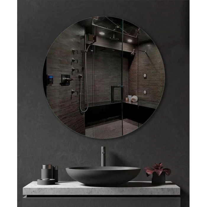 Настенное зеркало, простое, круглое, 60 см Настенное зеркало, простое, круглое, 60 см