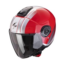 Motosikl dəbilqəsi Scorpion EXO-City II Vel Red/White, ölçü L