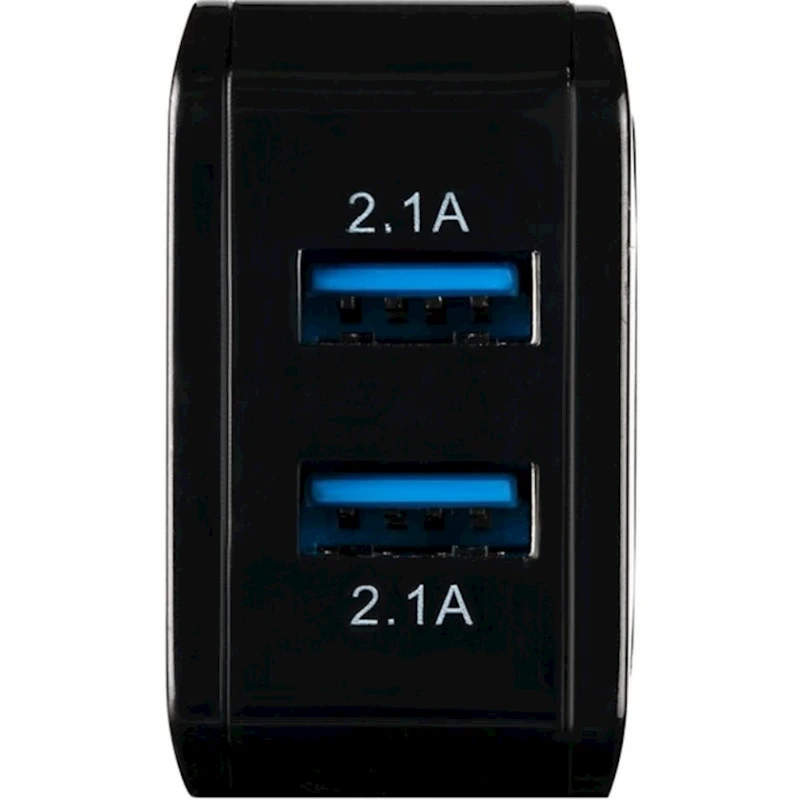 Şəbəkə enerji toplama cihazı Gelius Ultra Prime GU-HC02 2USB 2.1A Black Şəbəkə enerji toplama cihazı Gelius Ultra Prime GU-HC02 2USB 2.1A Black