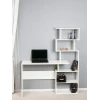 Компьютерный стол Letta ЛДСП, белый, 75х40х131 см Компьютерный стол Letta ЛДСП, белый, 75х40х131 см