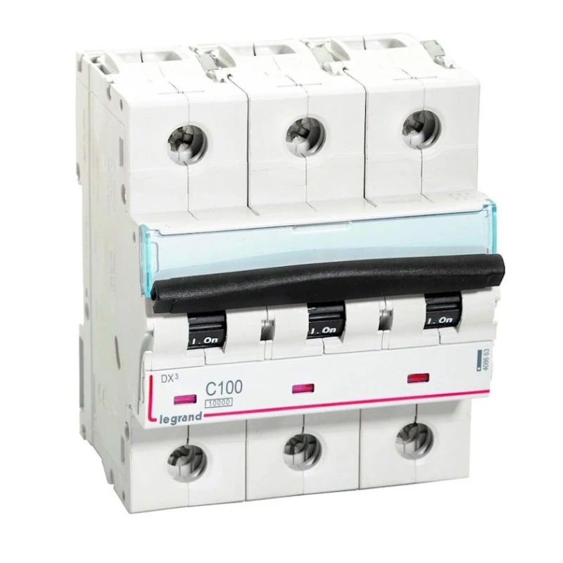 Автоматический выключатель Legrand 408663 3X100 C 10KA