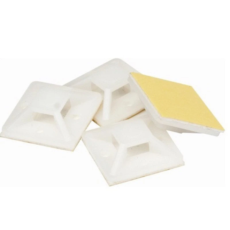 База монтажная Navigator NFP-30-100/WH под хомуты, 100шт