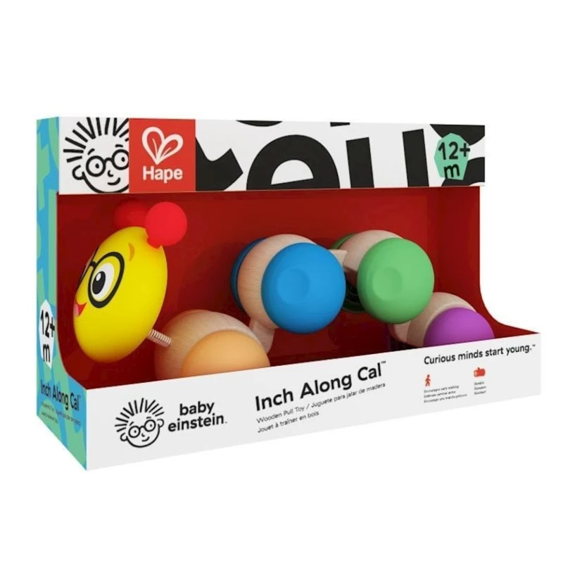 Игрушка-каталка Hape Baby Einstein Inch Along Cal, 12+ месяцев