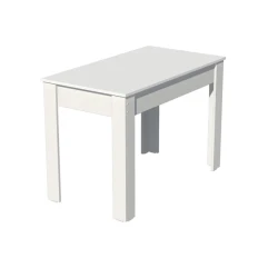 Обеденный стол Marina 3563_M25StolmaxiStulWh, ЛДСП, 75x60x110 см, белый Обеденный стол Marina 3563_M25StolmaxiStulWh, ЛДСП, 75x60x110 см, белый