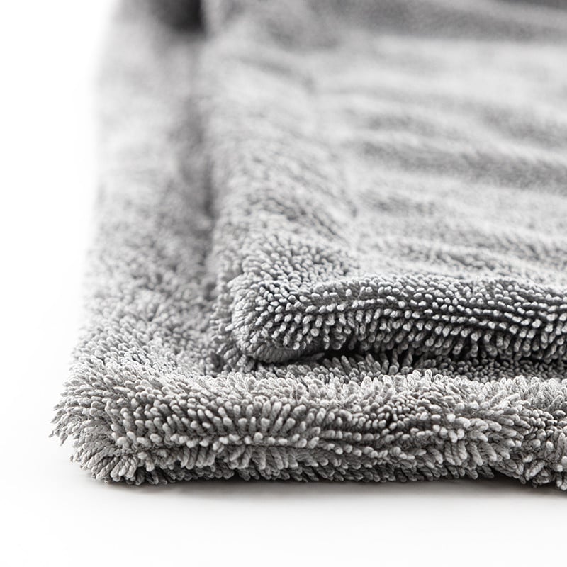 Двухслойное полотенце из микрофибры для вытирания тела Easy Dry Double Max серое Двухслойное полотенце из микрофибры для вытирания тела Easy Dry Double Max серое