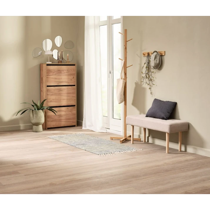 Вешалка настенная JYSK Mollerup, 50x6 см, 5 крючков, бамбук Вешалка настенная JYSK Mollerup, 50x6 см, 5 крючков, бамбук