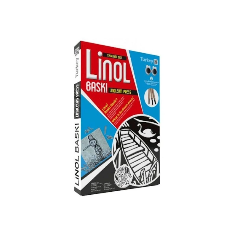 Набор для рисования KumToys Linol Baskı KM5004, 22x32 см Набор для рисования KumToys Linol Baskı KM5004, 22x32 см