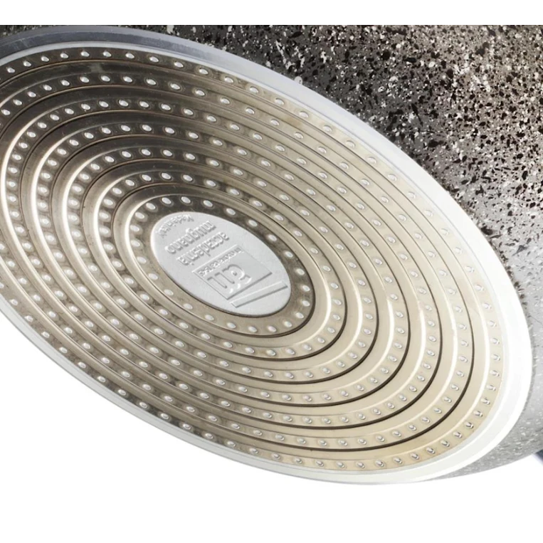 Сковорода Accademia Mugnano Cuore Di Pietra Tegame Alto, 28 см, алюминий с антипригарным покрытием, черная Сковорода Accademia Mugnano Cuore Di Pietra Tegame Alto, 28 см, алюминий с антипригарным покрытием, черная