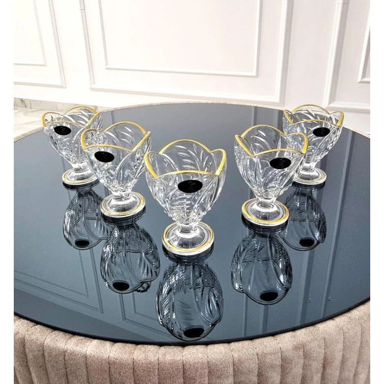 Mürəbbə qabı dəsti Gallery Home GLR-002, şəffaf, 6 əd