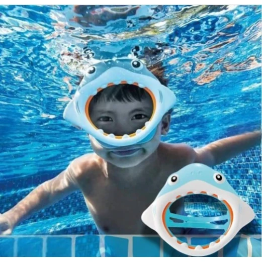 Üzgüçülük üçün maska uşaqlar üçün Intex Aqua Flow 55915 M6822 Shark