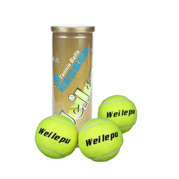 Набор мячей для большого тенниса Weilepu 020035, 3 шт Набор мячей для большого тенниса Weilepu 020035, 3 шт