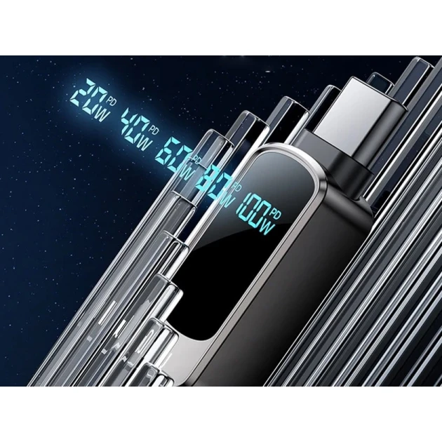 Sürətli şarj və data kabeli Type-c to Type-c, 1.2m, 100w Sürətli şarj və data kabeli Type-c to Type-c, 1.2m, 100w