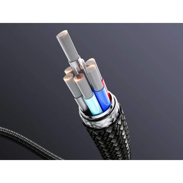 Sürətli şarj və data kabeli Type-c to Type-c, 1.2m, 100w Sürətli şarj və data kabeli Type-c to Type-c, 1.2m, 100w