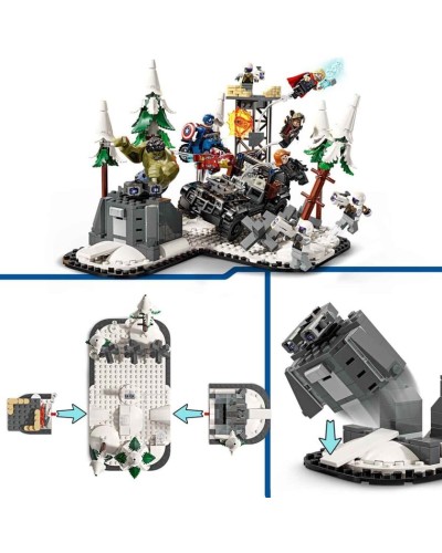 Konstruktor LEGO Marvel: 76291 The Avengers Assemble: Age of Ultron, 613 element, 10+ yaş