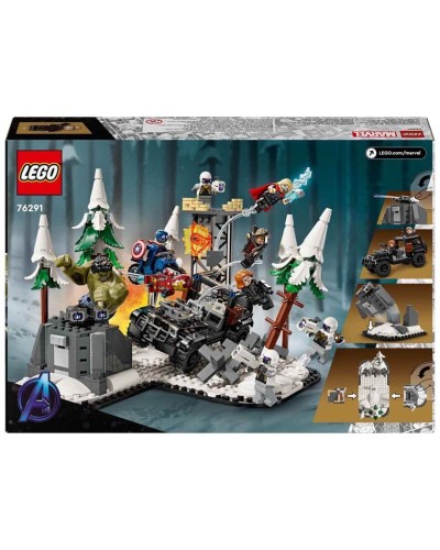 Konstruktor LEGO Marvel: 76291 The Avengers Assemble: Age of Ultron, 613 element, 10+ yaş