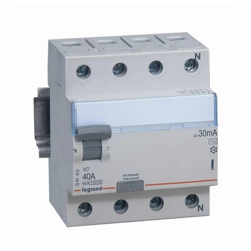 Устройство защитного отключения Legrand 403191, 4X40A 30MA