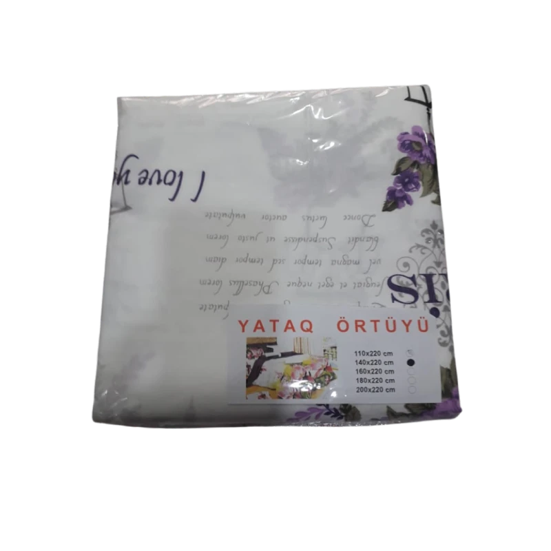 Örtük YO-TT-006, 200x220, ikinəfərlik, rəngbərəng
