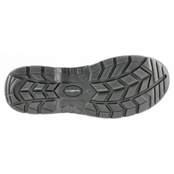 Ботинки мужские Högert 32598606, черный, натуральная кожа, размер 43