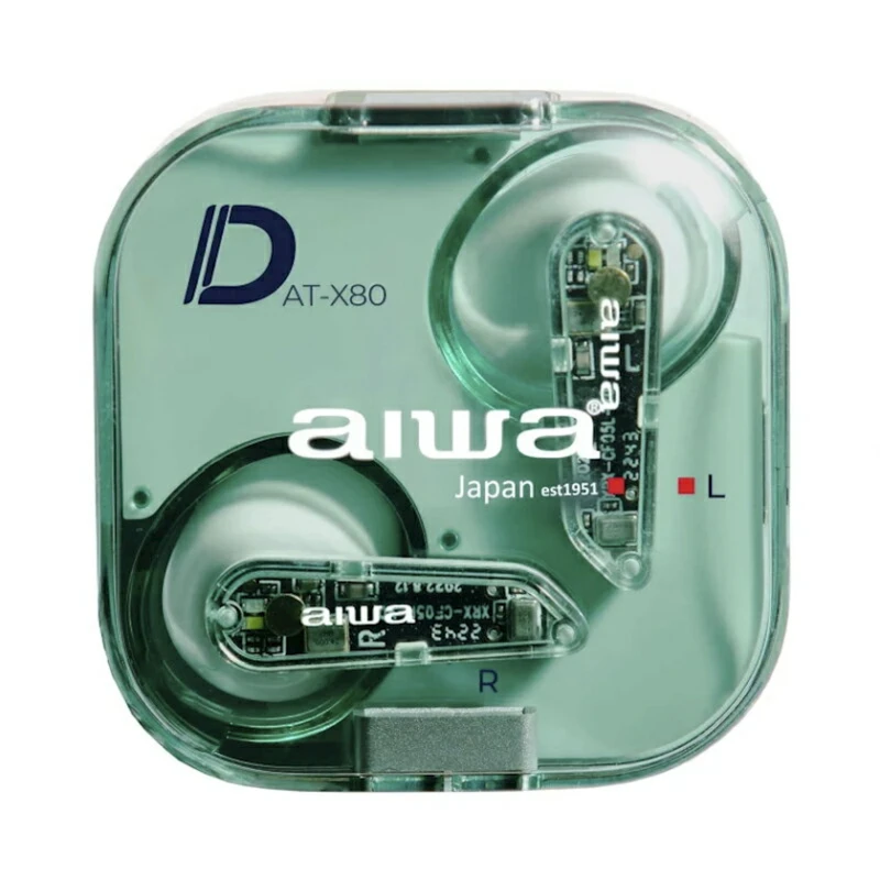 Беспроводные наушники Aiwa AT-X80D Green