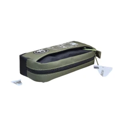 Qələmdan United Colors of Benetton Over-Q_Pencilcase_14, neylon, xaki, 20x9 sm